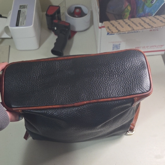 Dooney & Bourke Black and Tan Bag - Picture 8 of 14